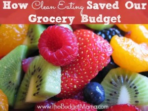 How Clean Eating Saved our Grocery Budget