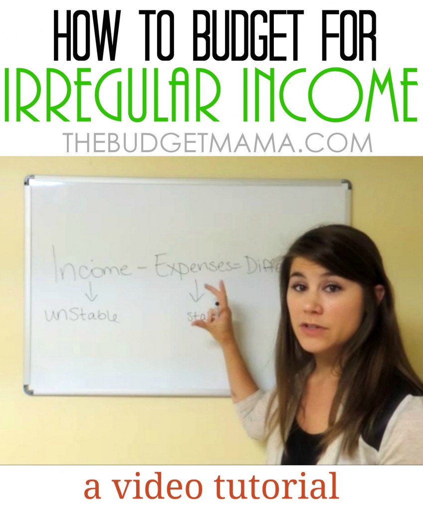 How to Budget for Irregular Income