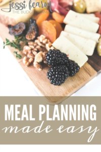 Meal Planning - The Easy Way! Get dinner on the table in less time with less fuss with this super easy-to-use tool.