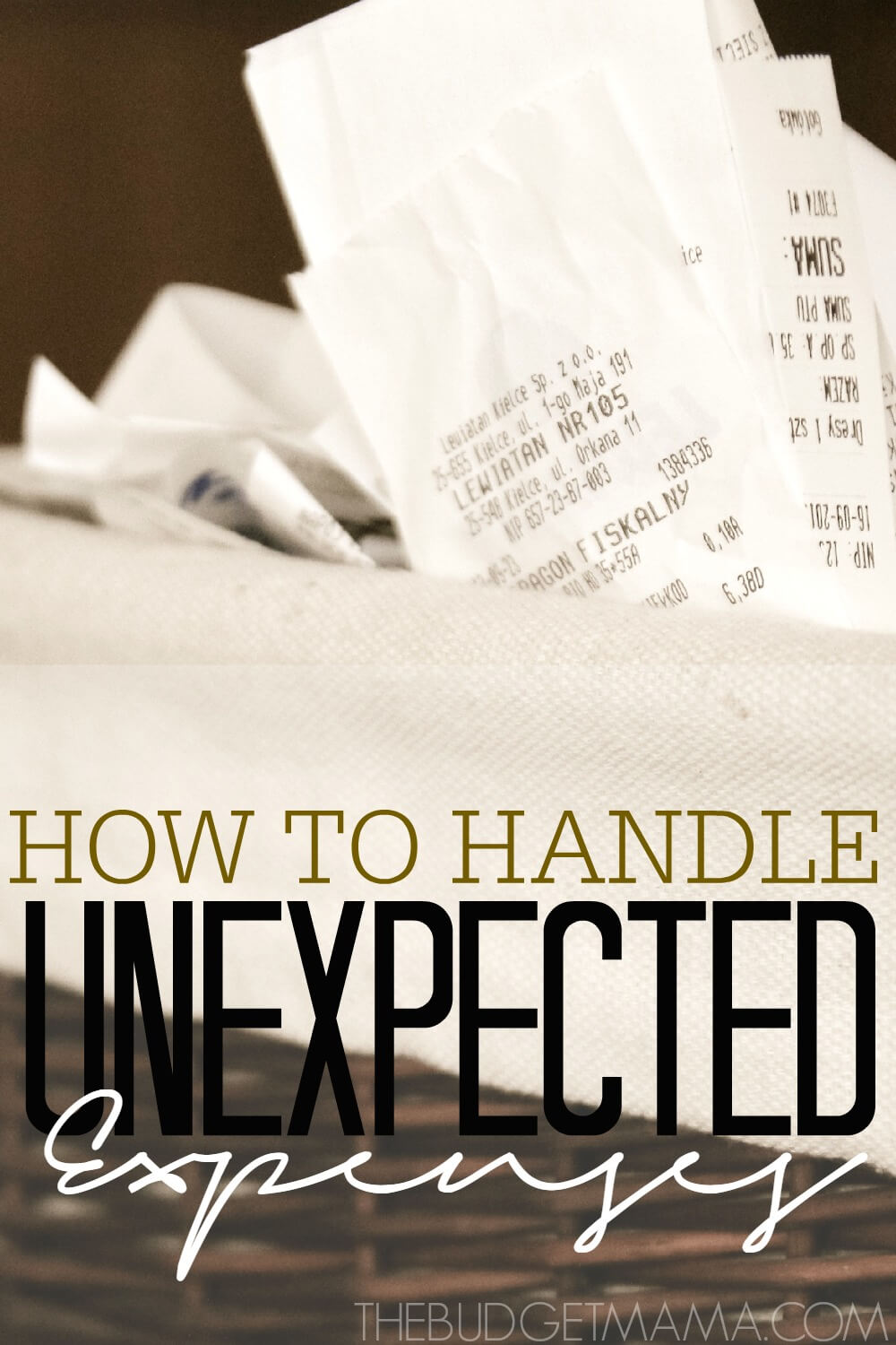 How to Handle Unexpected Expenses