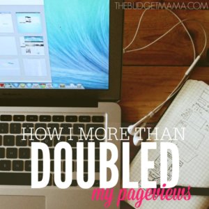 Wondering how to increase your pageviews and your revenues? This is how I more than doubled my pageviews in a little over a month.
