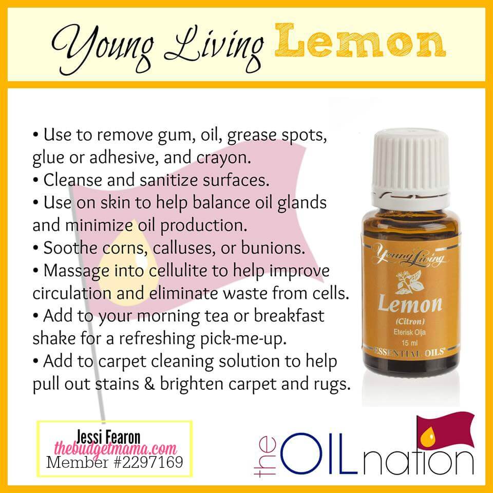 Young Living Lemon Essential Oil