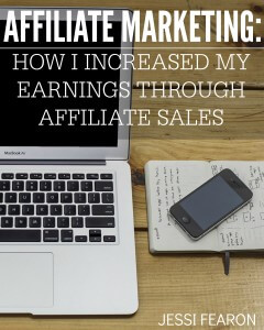 Affiliate Marketing Tips - a free eBook all about how I increased my earnings through affiliate sales. I'm sharing the various ways that I make affiliate sales work for my little blog.