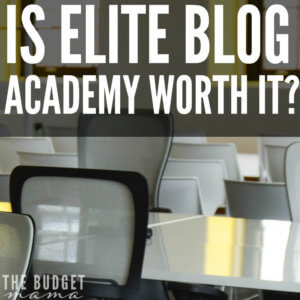 Should I take Elite Blog Academy, the blog course offered by Ruth of LivingWellSpendingLess.com? This will give you an in depth look at why and why NOT to take the course. 