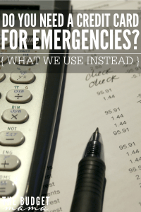 I need a credit card for emergencies is something that we hear quite often, but the truth is we are abnormal. Instead of a credit card for emergencies, you need to have this because it will save and benefit you ten times what a credit card will do.
