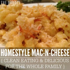 Looking for a delicious homestyle mac n cheese recipe that is sure to please the whole family? This is a super delicious recipe and best of all, it's clean eating!
