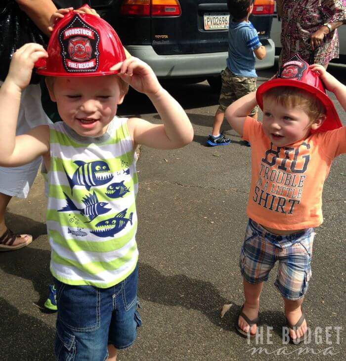Firefighter Day at the Library