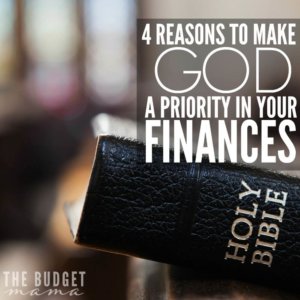 If you're struggling to make God a priority in your life and in your finances, this post from Brittany of Equipping Godly Women will help you determine how and where to get started making God a priority in your financial life! 