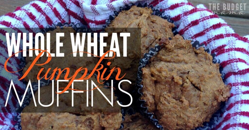 Looking for an easy-to-make breakfast recipe? This is one of my family's favorite quick and easy muffin recipes - whole wheat pumpkin muffins! This recipe uses NO sugar and is part of real food/clean eating diet so you can feel great about serving them to your family.