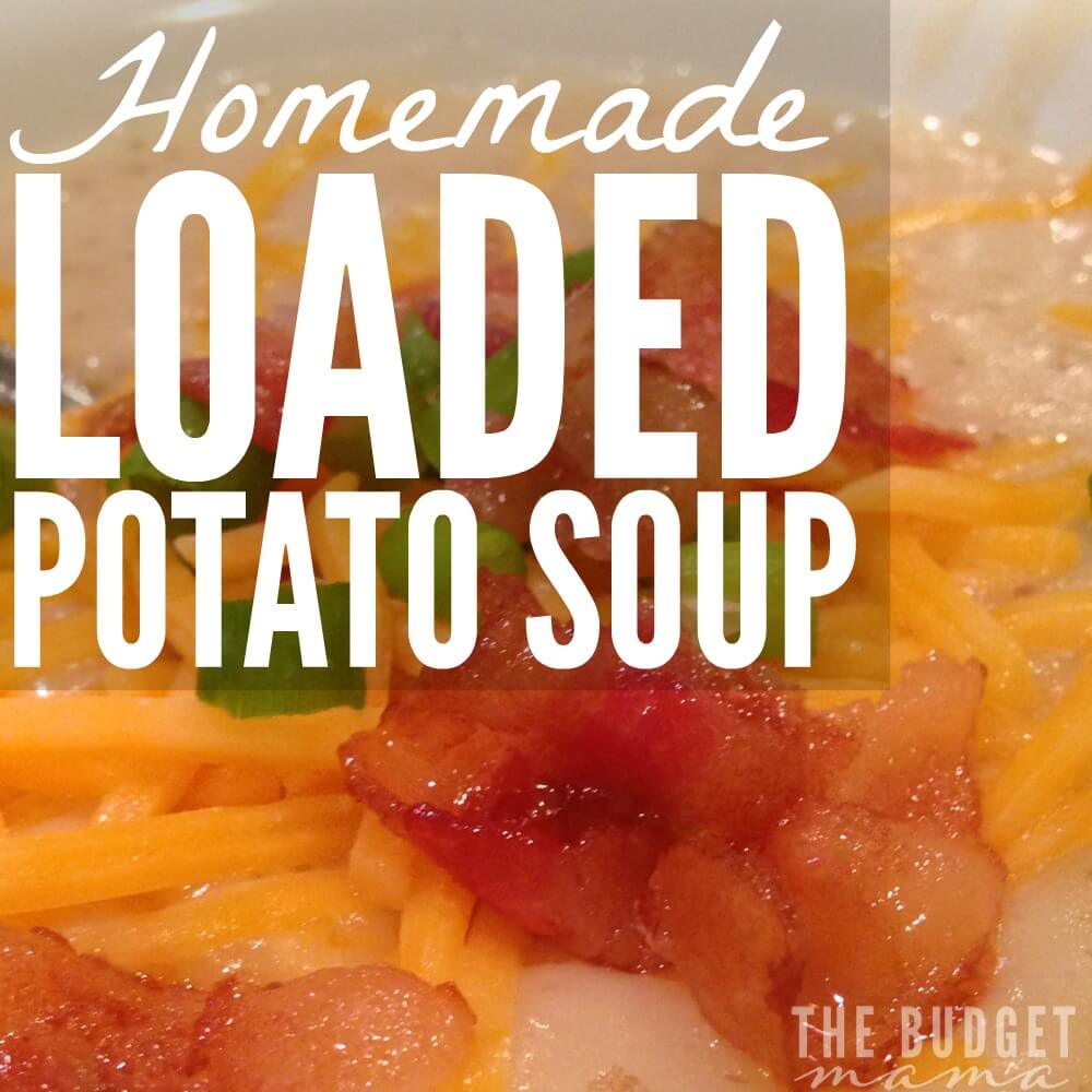There's nothing better than a hearty homemade soup in the winter and this loaded potato soup is hearty and delicious! It's easy to make and part of a clean eating diet!