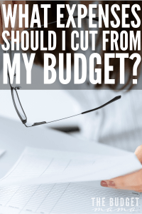 Determining how to figure out what expenses to cut from your budget and which ones should stay is one of the fastest ways to improve your budget. This will walk you through the process, step by step for determining which expenses need to go so you can tailor your budget to fit your life.