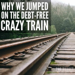 Debt-free seems strange to most people, but to us it has been a huge blessing. After a major financial headache, we jumped on the debt-free crazy train and haven't looked back. Even through the struggles and sacrifices, it's been totally worth it.