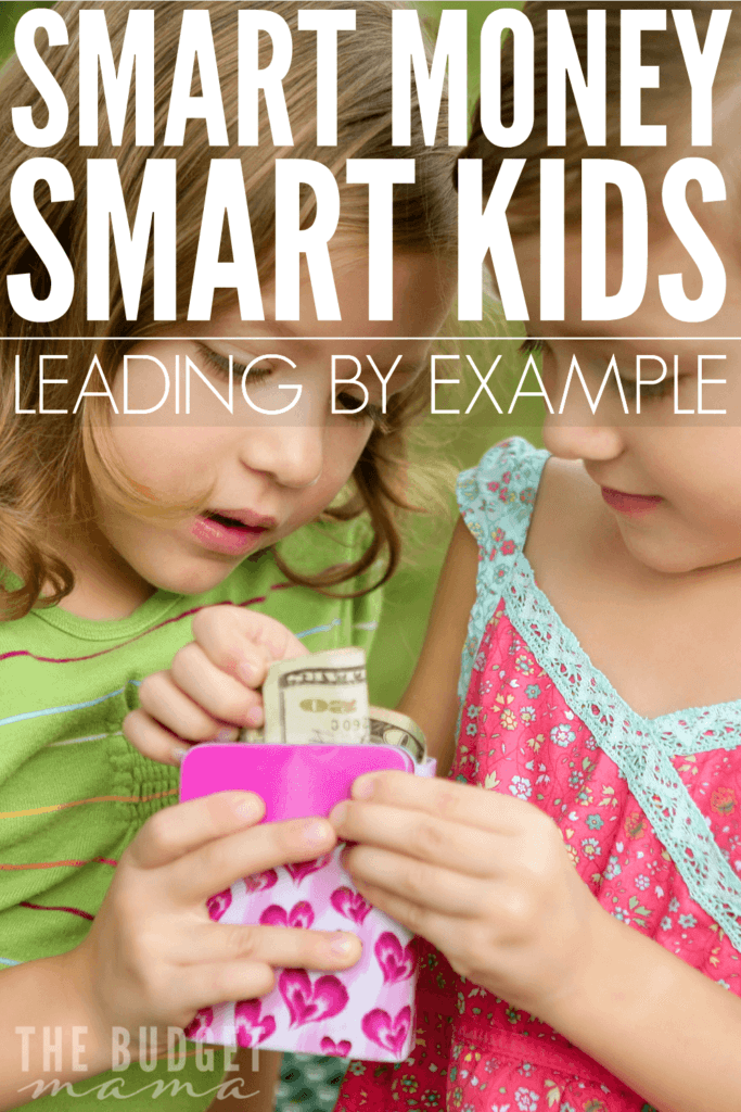 Leading by example -- raising money smart kids isn't easy and Lord knows my mama tried every trick in the book to teach me, but it was in how she didn't mean to teach me that taught me the most about money. 