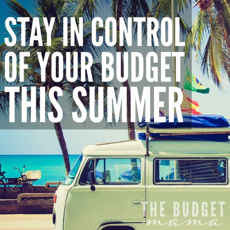 Do you find yourself losing control over your budget in the summer? If so, these tips will help you keep your budget in shape this summer!