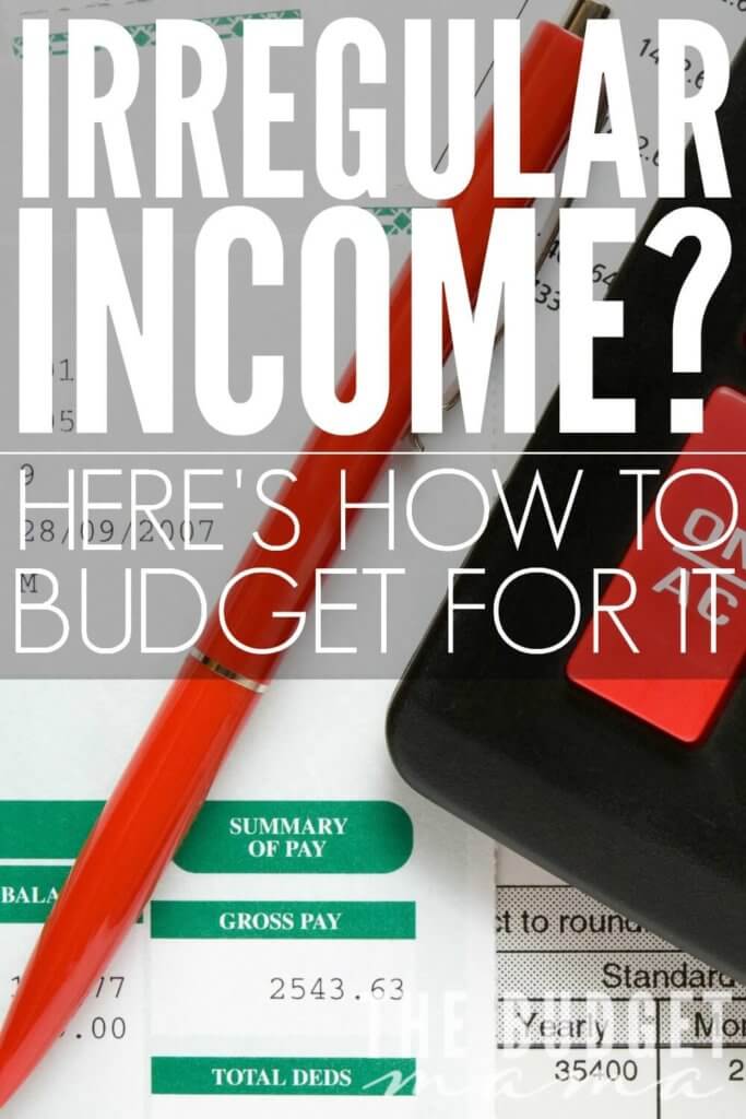 If you have irregular income you know how challenging it can be to budget for it. This is a simple way to make budgeting for your irregular income easier.