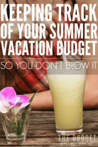Keeping track of your summer vacation budget can be challenging especially while on vacation. The "fund" system has been a great way to help us stick to our summer vacation budget and keeping track of our spending has been made even easier!