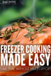 Freezer cooking is such a life saver but it can take a lot of time trying to figure out the logistics of getting all those meals created. This is how I've been able to make freezer cooking easier in our home.