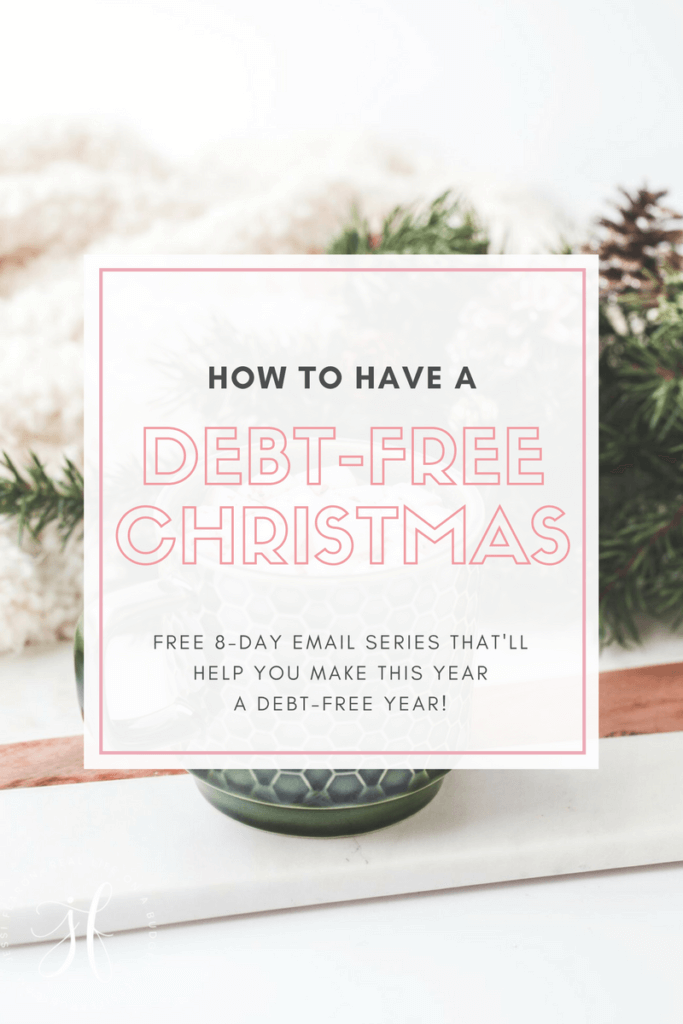 Wondering how to have a debt-free Christmas? A debt-free Christmas is totally possible! My family of five has had a completely, paid-for-in-cash Christmas for the past 5 years and we'll never go back to using credit cards again. I mean, why? The stress of wondering how you're going to pay off the balance before January is crazy and you can avoid it just by making a plan. If you want to make a debt-free Christmas happen, join the challenge - it's free and you'll have a plan to make it happen this year!