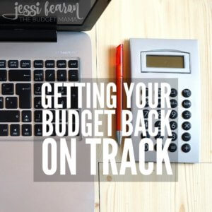 Getting your budget back on track after a lazy summer doesn't have be difficult. In fact, with a little planning and action you can get your budget back on track today!