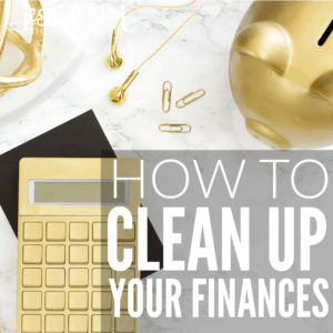 "How do I clean up my finances?" Is a question I'm often asked and it's a challenge for sure but not an impossible one. If I could do it so can you.