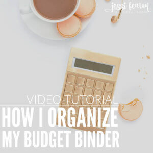 This is my simple process for organizing our 2017 budget binder. In the video, you'll see the different sections that use, how I organize our bill statements, along with how I track our debt and savings goals.