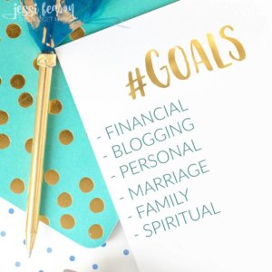 Goals Update - Where I share our financial goals, personal goals, blogging goals, and more!