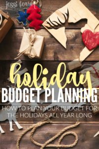 Holiday Budget Planning; How to Budget for the Holidays All Year Long