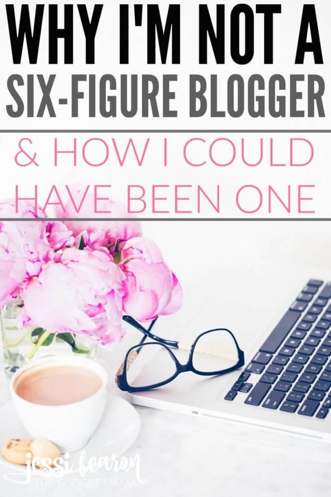 I'm not a six-figure blogger but I could have been one. This is why and how I decided to not become a six-figure blogger.