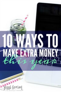 10 Ways to Make Extra Money This Year; When it comes to balancing your budget you can either cut expenses or generate more income. If you're trying to find some ways to make extra money, these 10 ways will help you get started today!