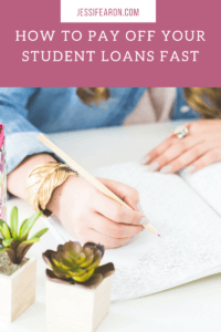 Is refinancing your student loans a good idea? Would it help you pay off your debt faster? In some cases, yes! Refinancing your student loans can actually help you pay off the debt so much faster!