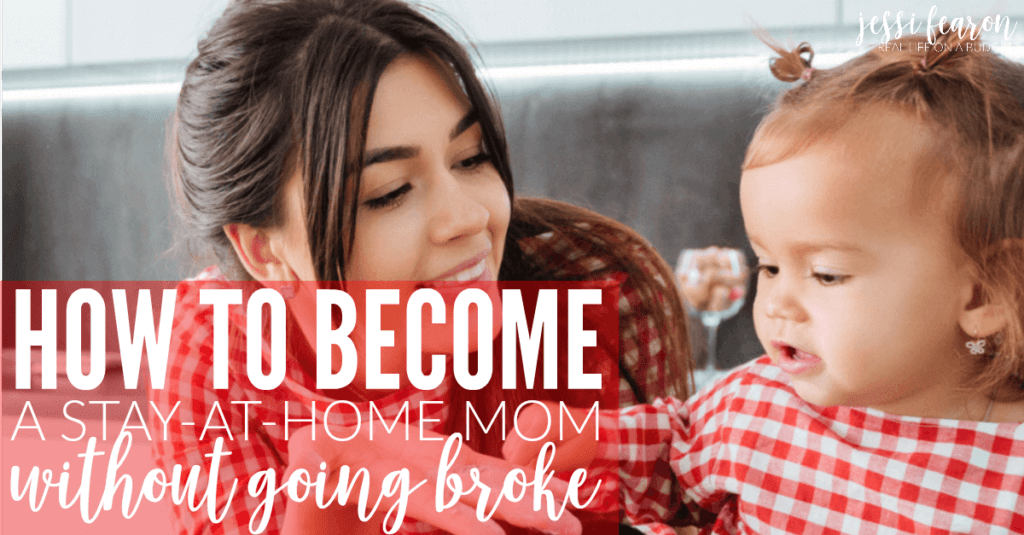 It can be scary making the decision to become a stay-at-home mom - after all, going from two incomes to one is frightening. But making the transition doesn't have to be difficult - it just takes a little planning