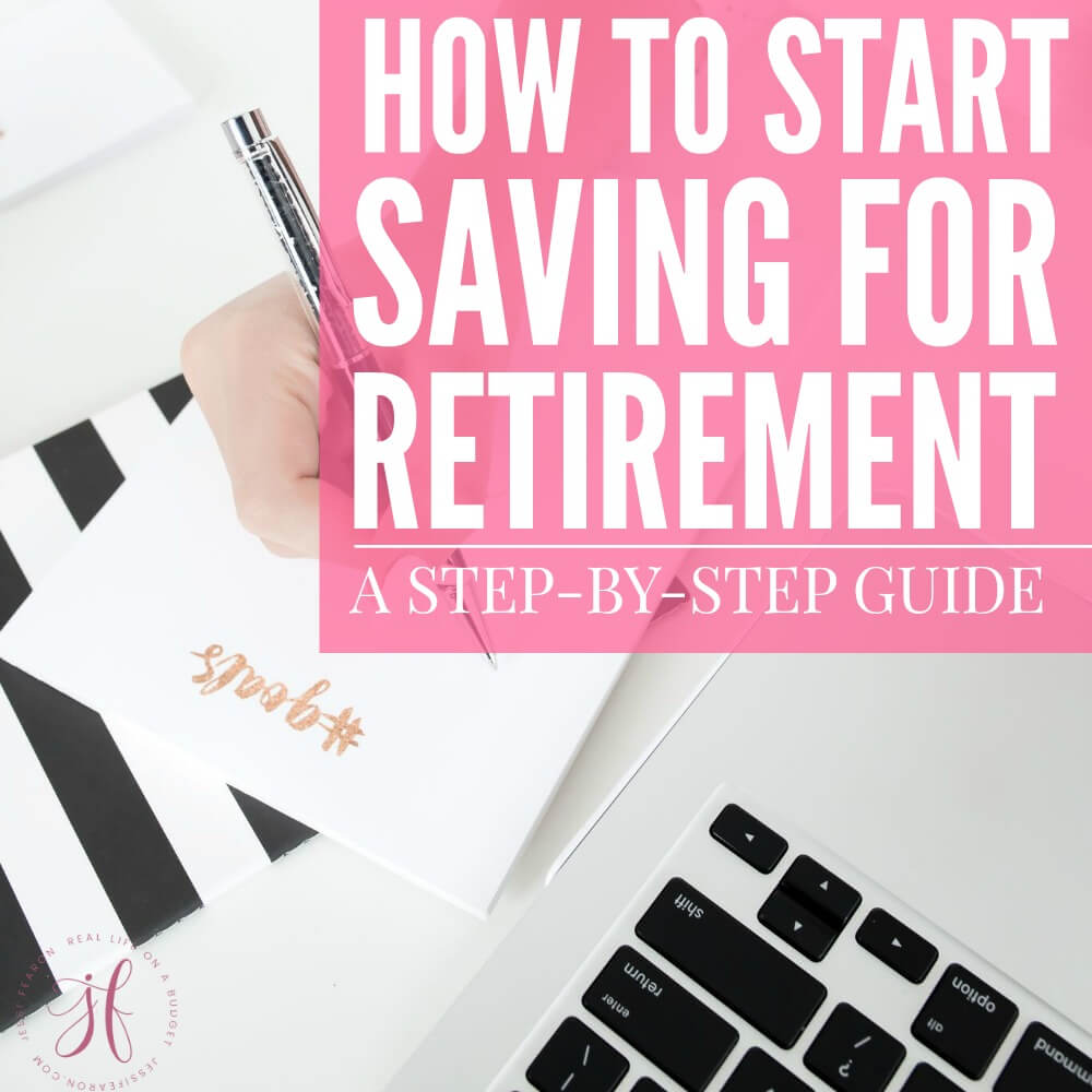 Natalie, a CFP shares her best tips for getting your financial life together with this step-by-step guide on how to start saving for retirement.