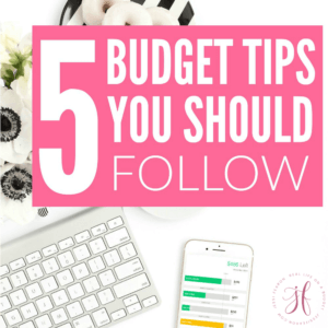 Figuring out what budget advice to follow is tough. These 5 tips will help you figure out exactly the budget tips you should follow and how to make the most out of your money.