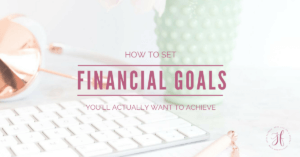 This is the exercise to do if you want to achieve financial freedom! Set your financial goals and get your life going in the right direction!