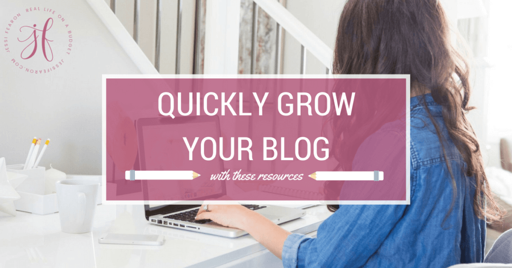 The BEST resources to quickly grow your blog! And she even lists FREE ones! If you want to become a full-time blogger, see if these resources could help you!