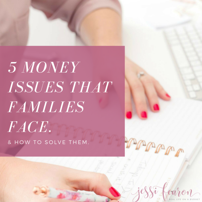 These are 5 of the money issues Americans face and solutions that can help your family to win with money.