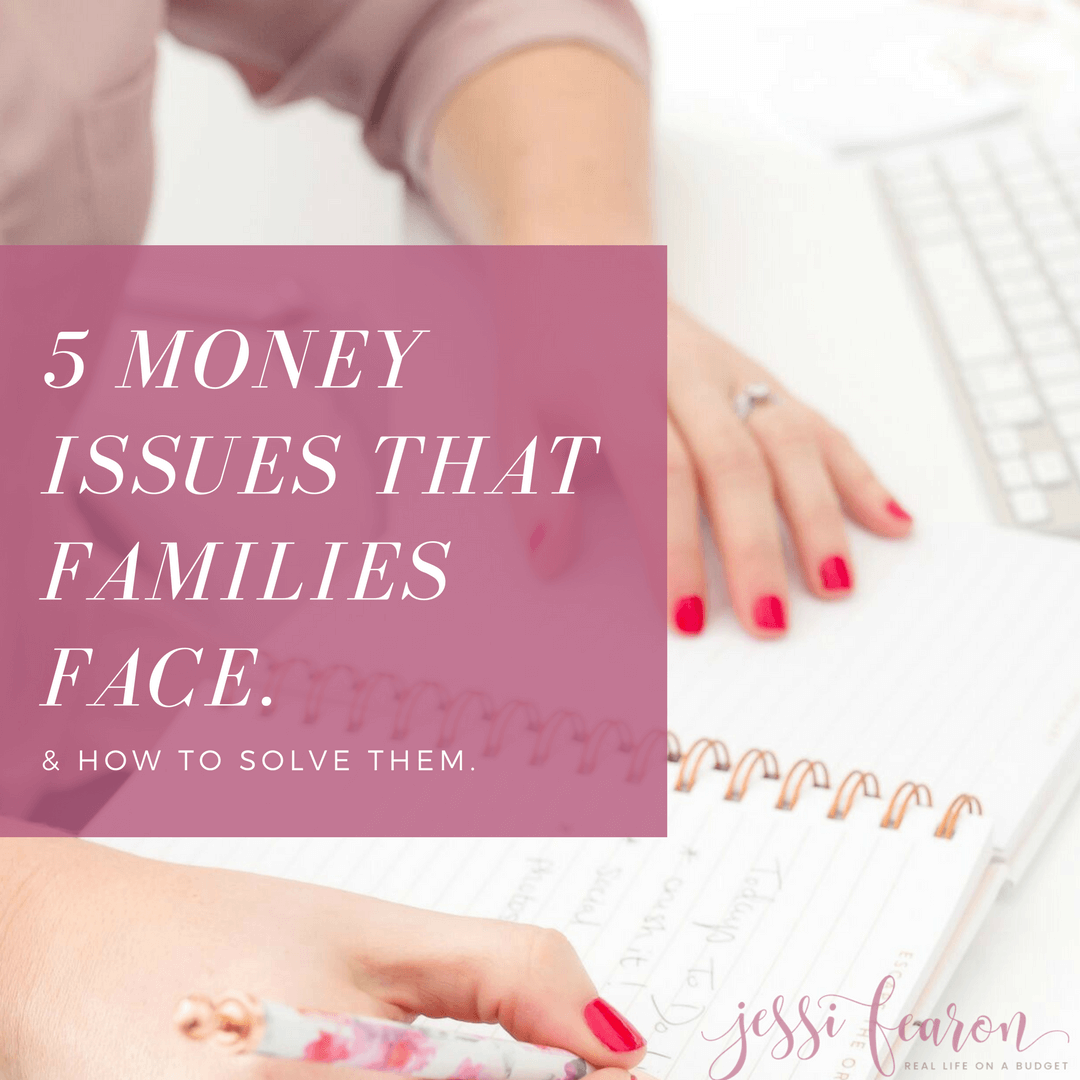 These are 5 of the money issues Americans face and solutions that can help your family to win with money.