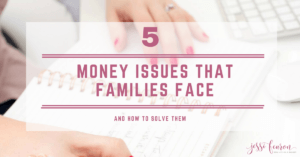 These are 5 of the money issues Americans face and solutions that can help your family to win with money.
