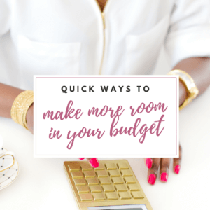 Paying off debt fast can be made possible with just a few tweaks to your budget in order to create more room in your budget. If you need to get out of debt fast, make sure you implement these strategies today to get started.