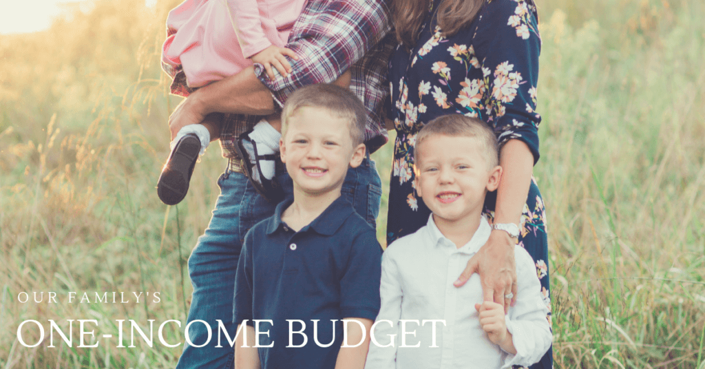 Yes, this is our family's actual one-income budget for our family of five. And yes, you may not like how our budget is set up but hopefully it will give you insights into how you manage your own money.