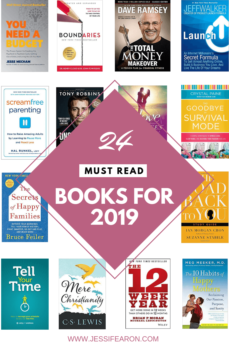 24 Must Read Books for 2019 Jessi Fearon