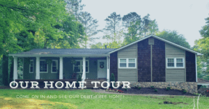 In January we paid off our house and since so many folks wanted to get a look inside our home, I put together a home tour of our debt-free home!