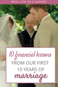 In 10 years of marriage, these are the financial lessons we've learned in our marriage. If you're looking for help for your finances and marriage, here are the lessons we've learned.