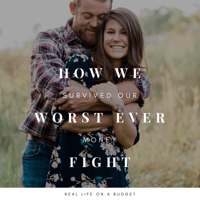 Ever have a really bad money fight with your spouse? We had our worst one ever at ten years of marriage. This is how we overcame it and kept it from destroying our marriage.