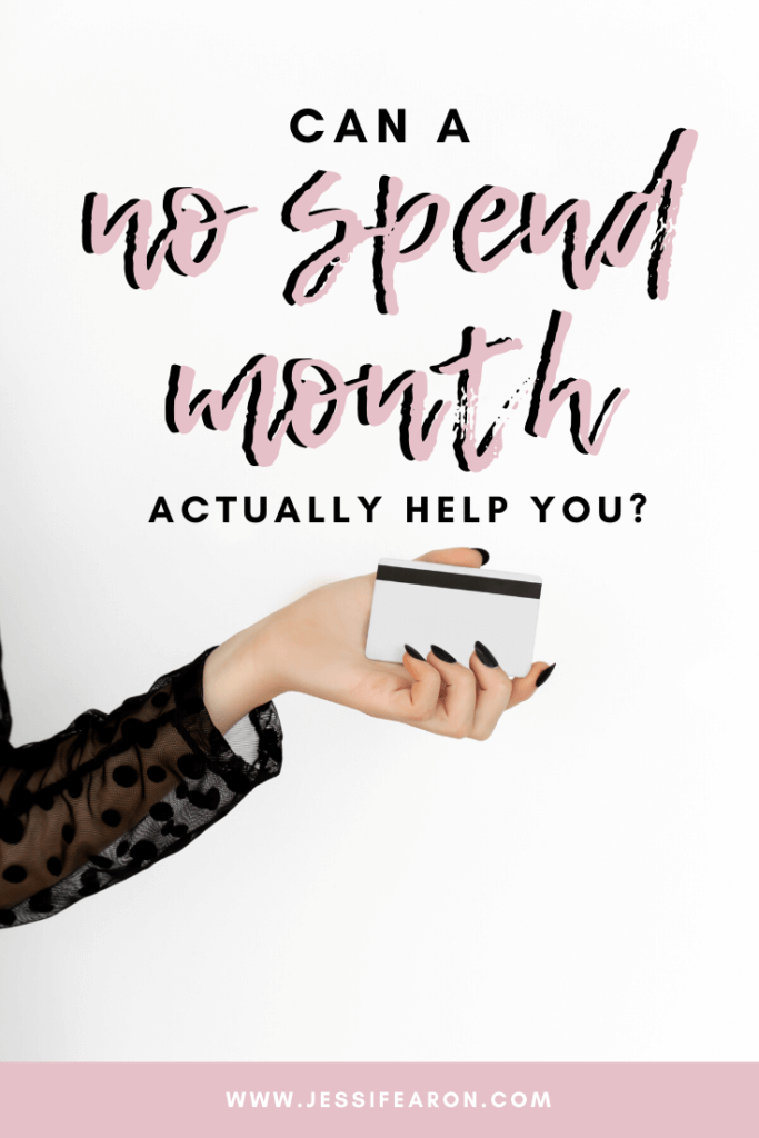 Wondering if a No Spend Month can help you save money or pay off debt? Here's how to successfully complete a no spend challenge!