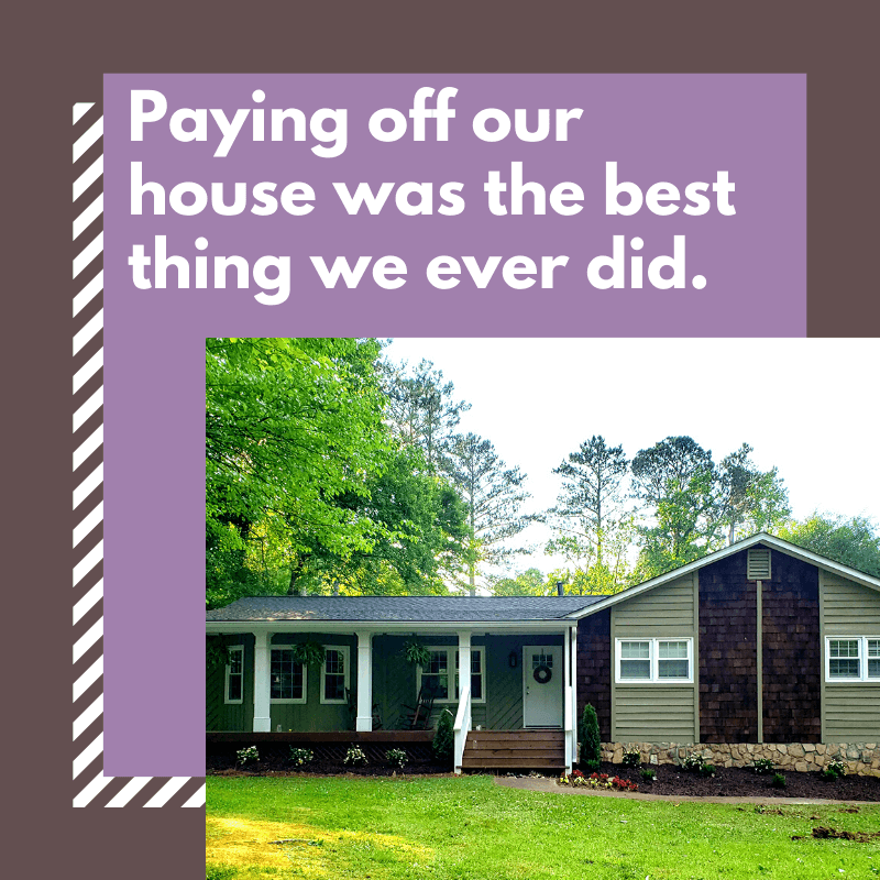 Wondering if you should pay off your house? Is paying off your mortgage worth it? Paying off our mortgage was one of our best decisions! Here's why.