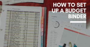 Need to get your finances organized? This is how to set up a budget binder for your household so you can keep on top of everything!