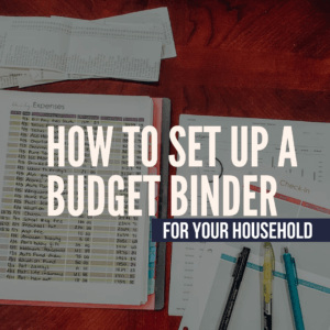 Need to get your finances organized? This is how to set up a budget binder for your household so you can keep on top of everything!