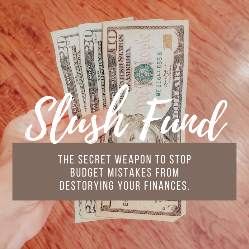 Do you have a slush fund? This is the best way to prevent those budget mistakes from wrecking your finances!