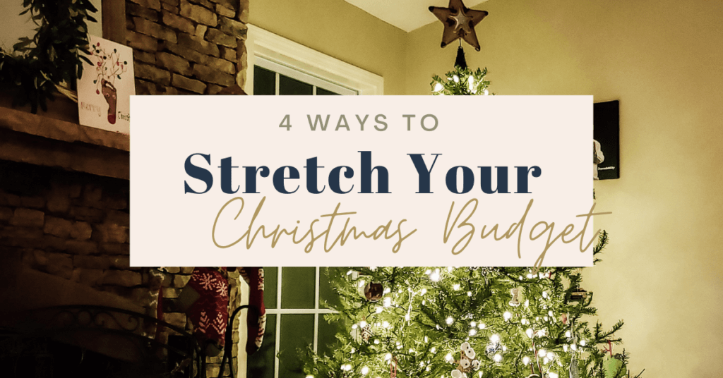 Working on a limited Christmas budget this year? These are a few ways that can help you stretch Christmas Budget this year!